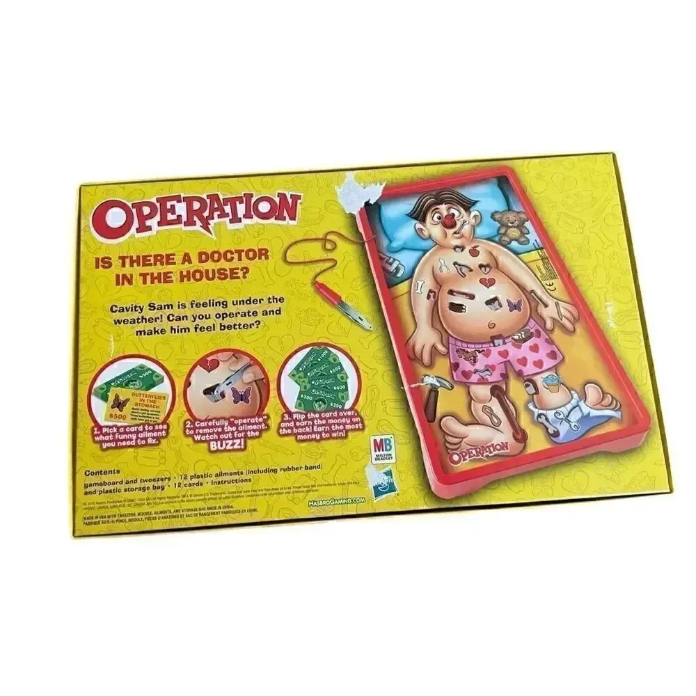 Operation Make Him Feel Better Board Game